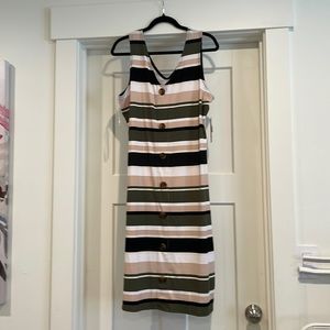 New with tags, No Boundaries striped dress.